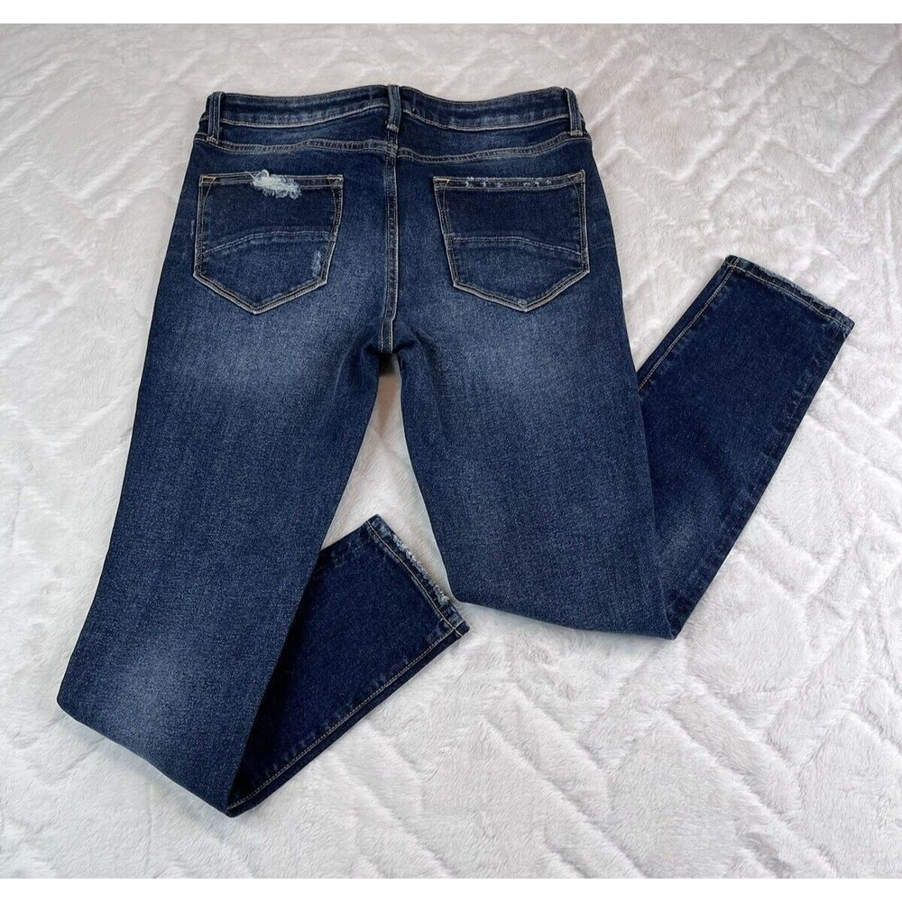*NWT* Driftwood Jackie High Rise Skinny Jeans Women's Distressed Denim - Sz 27 - Picture 2 of 9